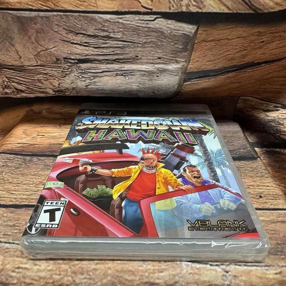 Shakedown Hawaii PS3 Sony PlayStation 3 Game Vblank Sealed Last Physical Release